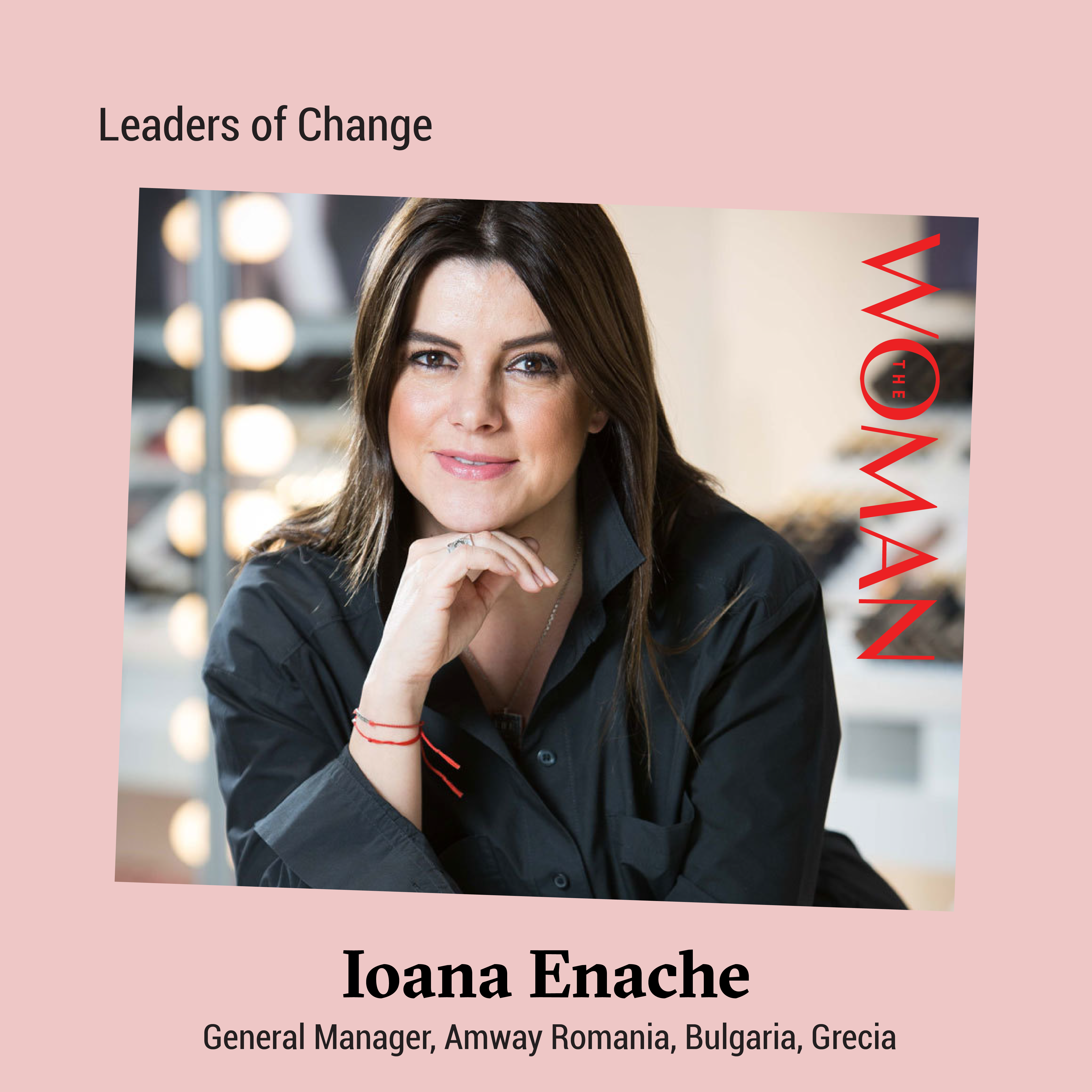Ioana Enache, Amway - speaker The Woman Leadership Conference
